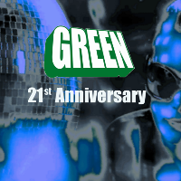 green 21st anniversary