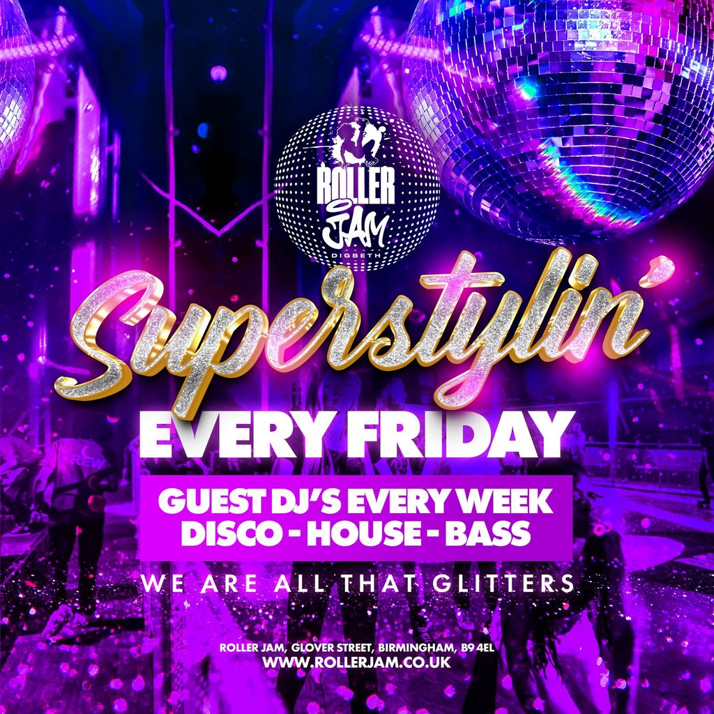 Roller Jam presents Superstylin, Roller Jam, Birmingham, January 12 to