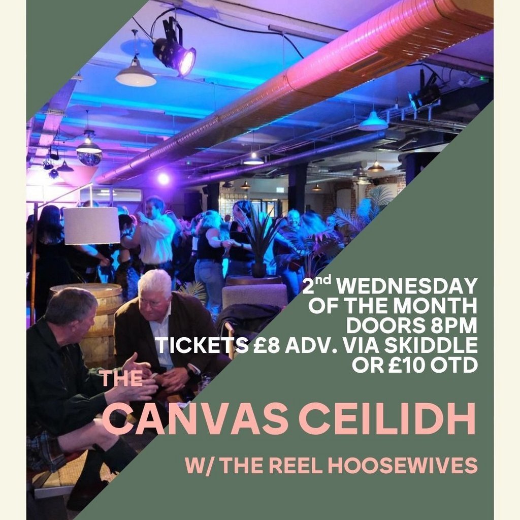 The CANVAS Ceilidh with The Reel Hoosewives