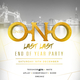 ONO LONDON - Last Last l End Of Year Party Event Title Pic