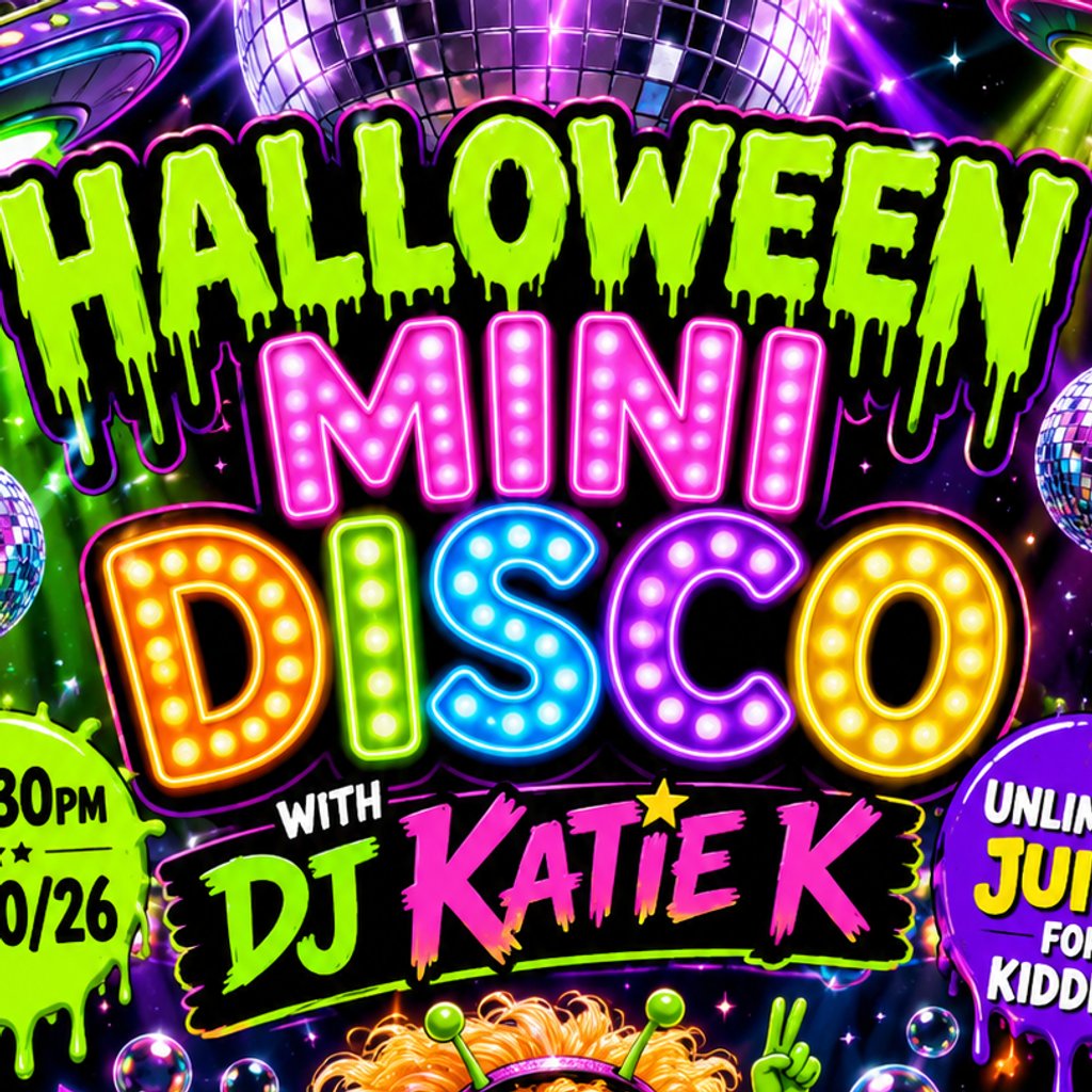 Mini disco with Dj Katie K at The Loft Cleckheaton, Cleckheaton