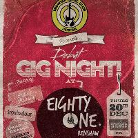Gig Night at 81 Renshaw
