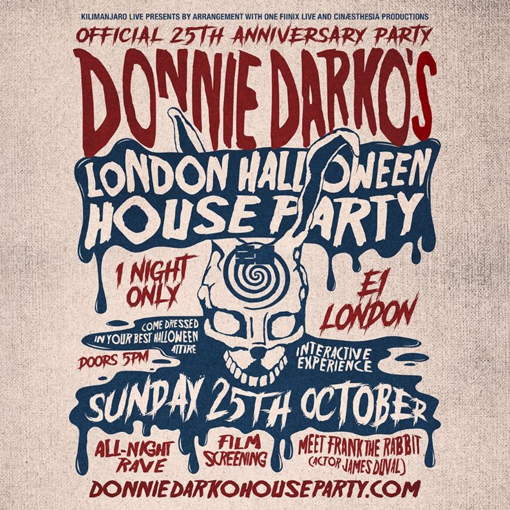 Donnie Darko's London Halloween House Party at E1 London (ONYX), London