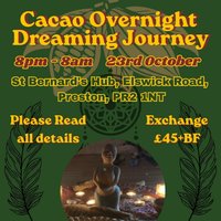 Cacao Overnight Dreaming Journey at St Bernard's Community Hub