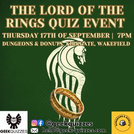 The Lord of the Rings Quiz Event