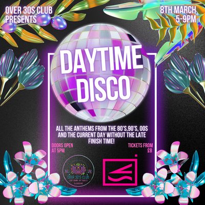 Over 30s Club Presents Daytime Disco - Newquay Launch Party