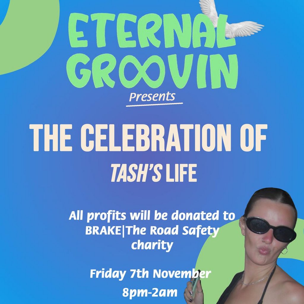 Eternal Groovin Presents: The Celebration of Tash's Life
