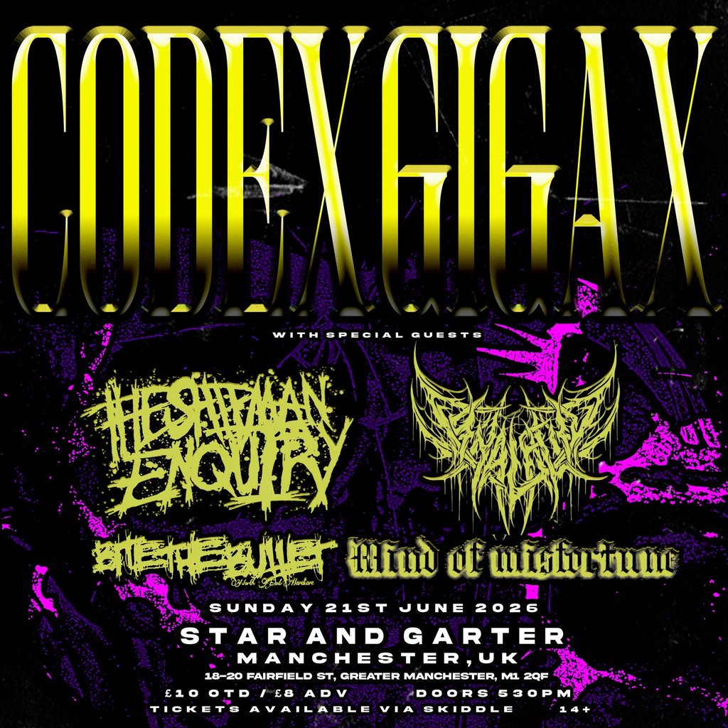 Codex Gigax: Cut Throat City Northern Exclusive Show
