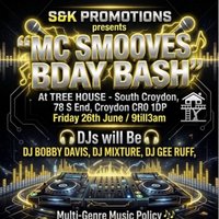 MC SMOOVES Birthday Bash at Tree House (Upstairs) 