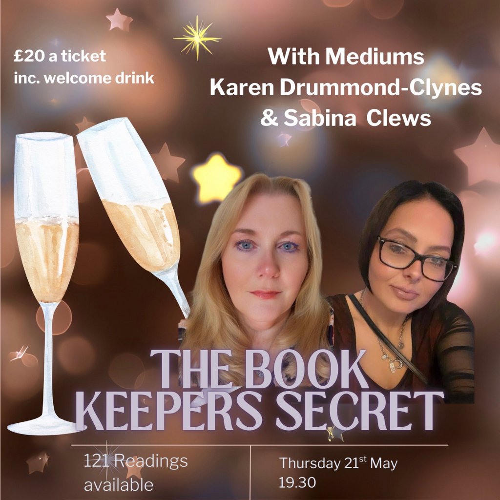 Prosecco & Psychic Night at The Book Keepers Secret