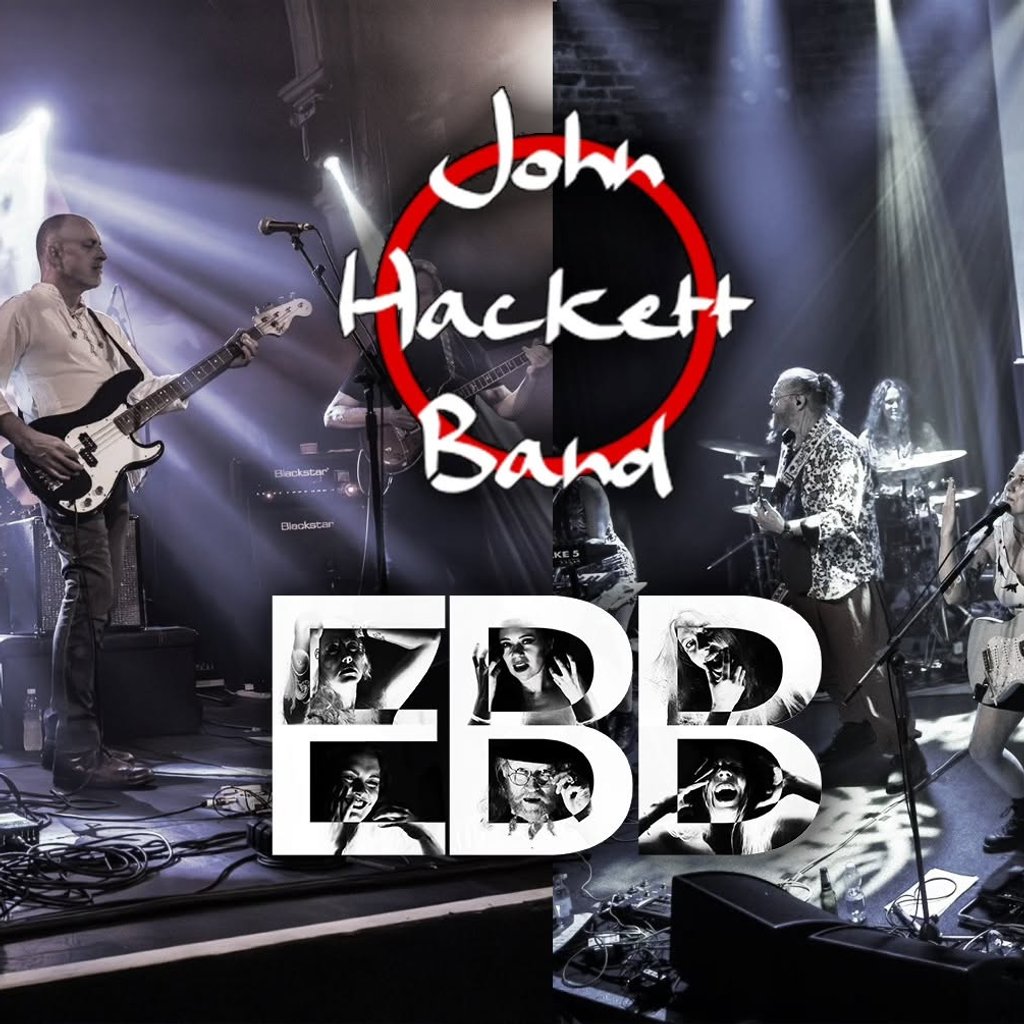 The John Hackett Band and EBB at O'Rileys, Hull — gig artwork
