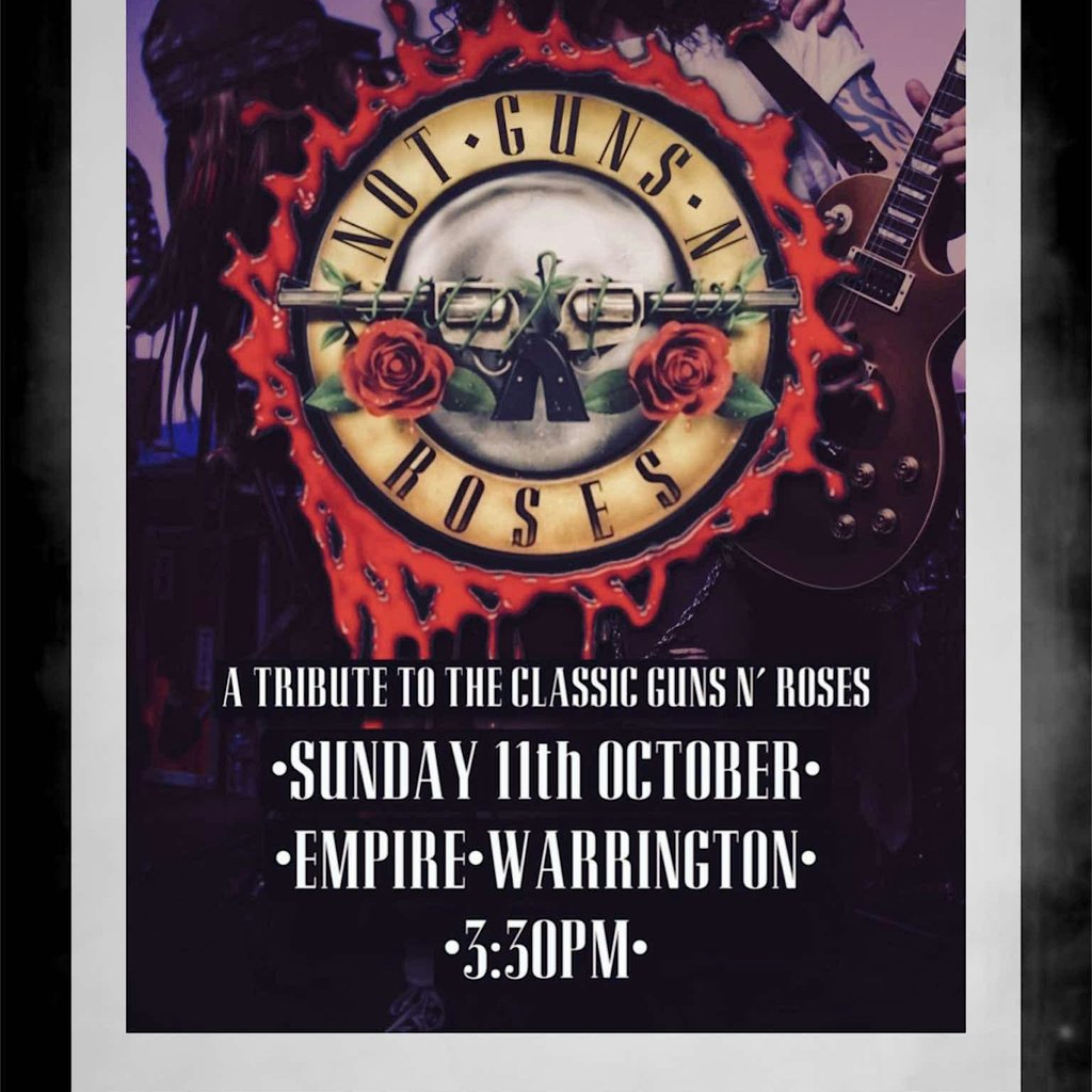 Guns and Roses Tribute - FREE — gig artwork