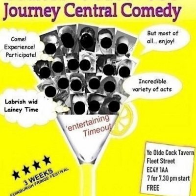 Journey Central Comedy 4* Open Mic Night