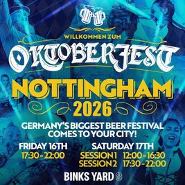 Oktoberfest | Binks Yard, Nottingham