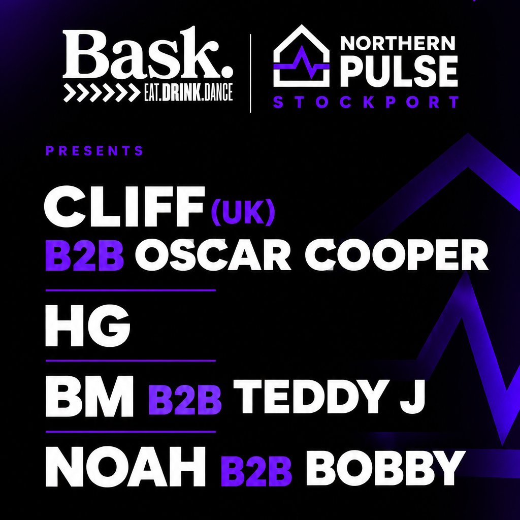 Northern pulse X Bask residency opening at Bask, Stockport