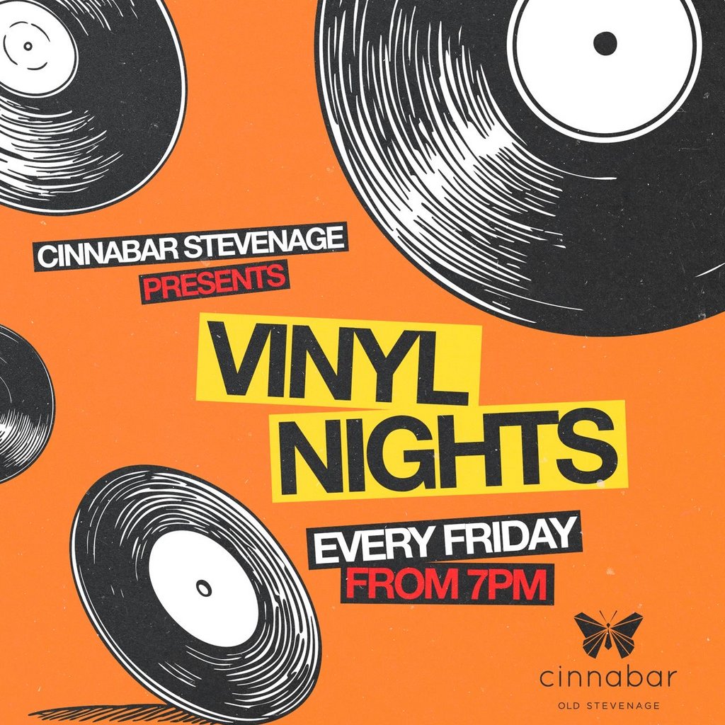 Vinyl Nights at Cinnabar, Stevenage