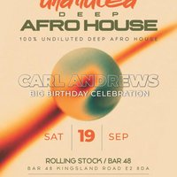 Undiluted Carl Andrews Birthday Edition at Rolling Stock The Bunker
