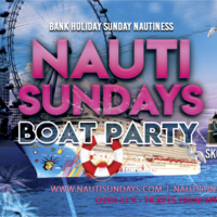 Nauti Sundays Boat Party at Temple Pier Victoria Embankment London WC2R 2PN