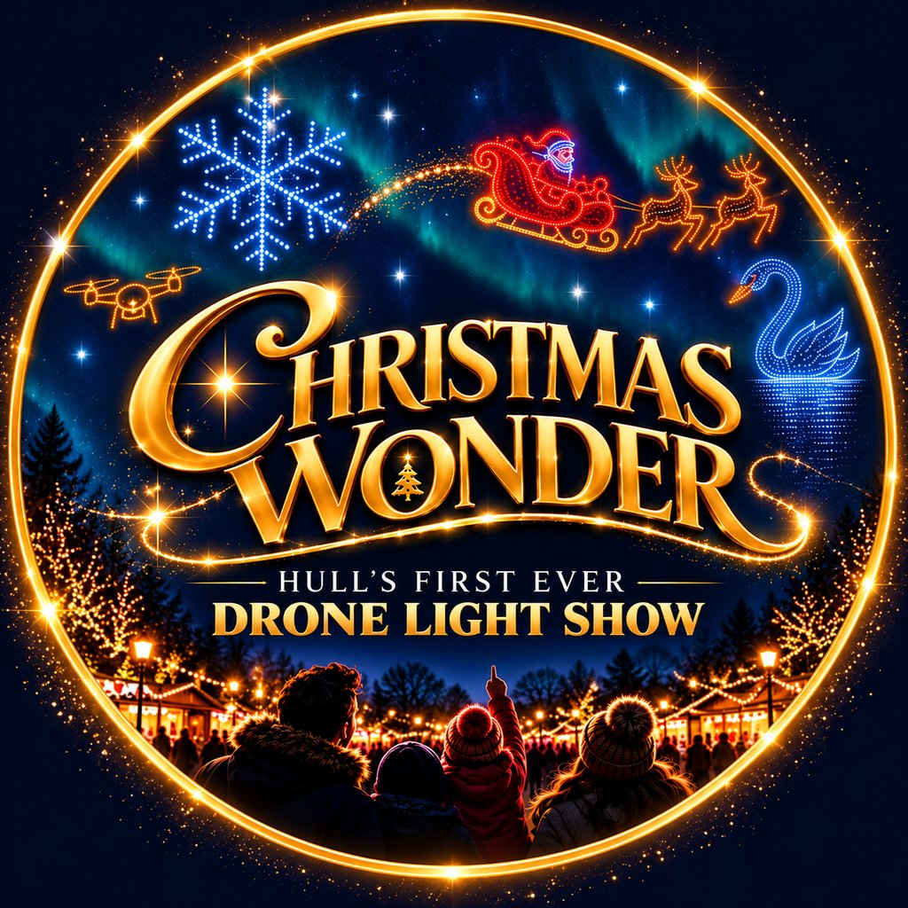 Christmas Wonder - Hull's First Ever Drone Light Show