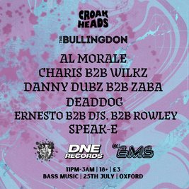 Croakheads: Open Decks at The Bullingdon