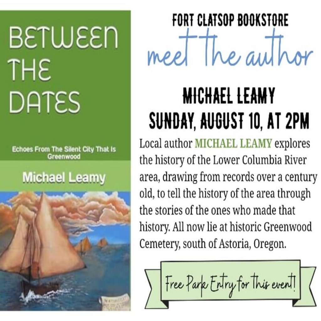 Local History Talk with Author Michael Leamy August 10 at 2pm, 10 August | Event in Astoria | AllEvents