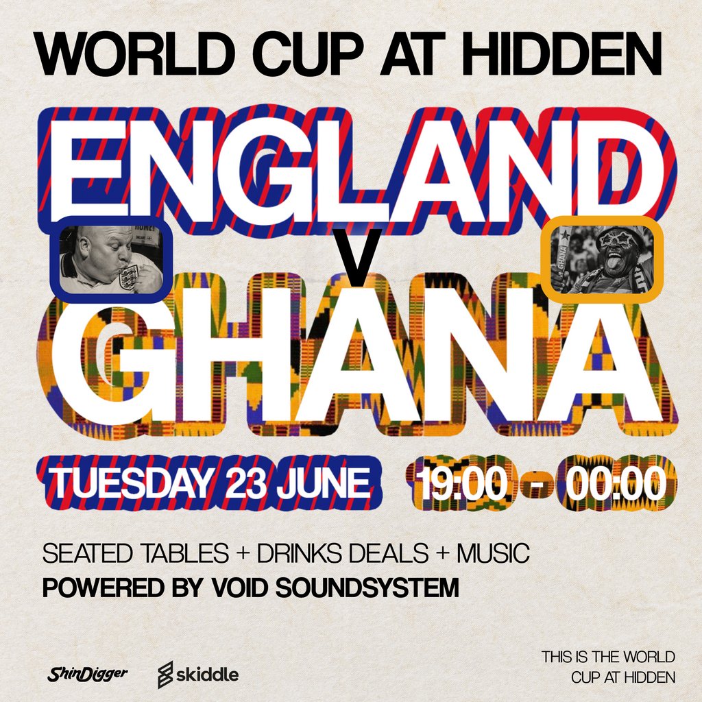 World Cup x Hidden - England Vs Ghana