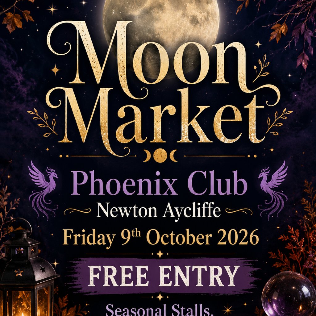 Moon Market Phoenix Club at Phoenix Club, Newton Aycliffe