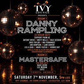 Danny Rampling & Mastersafe - 2 Room Takeover