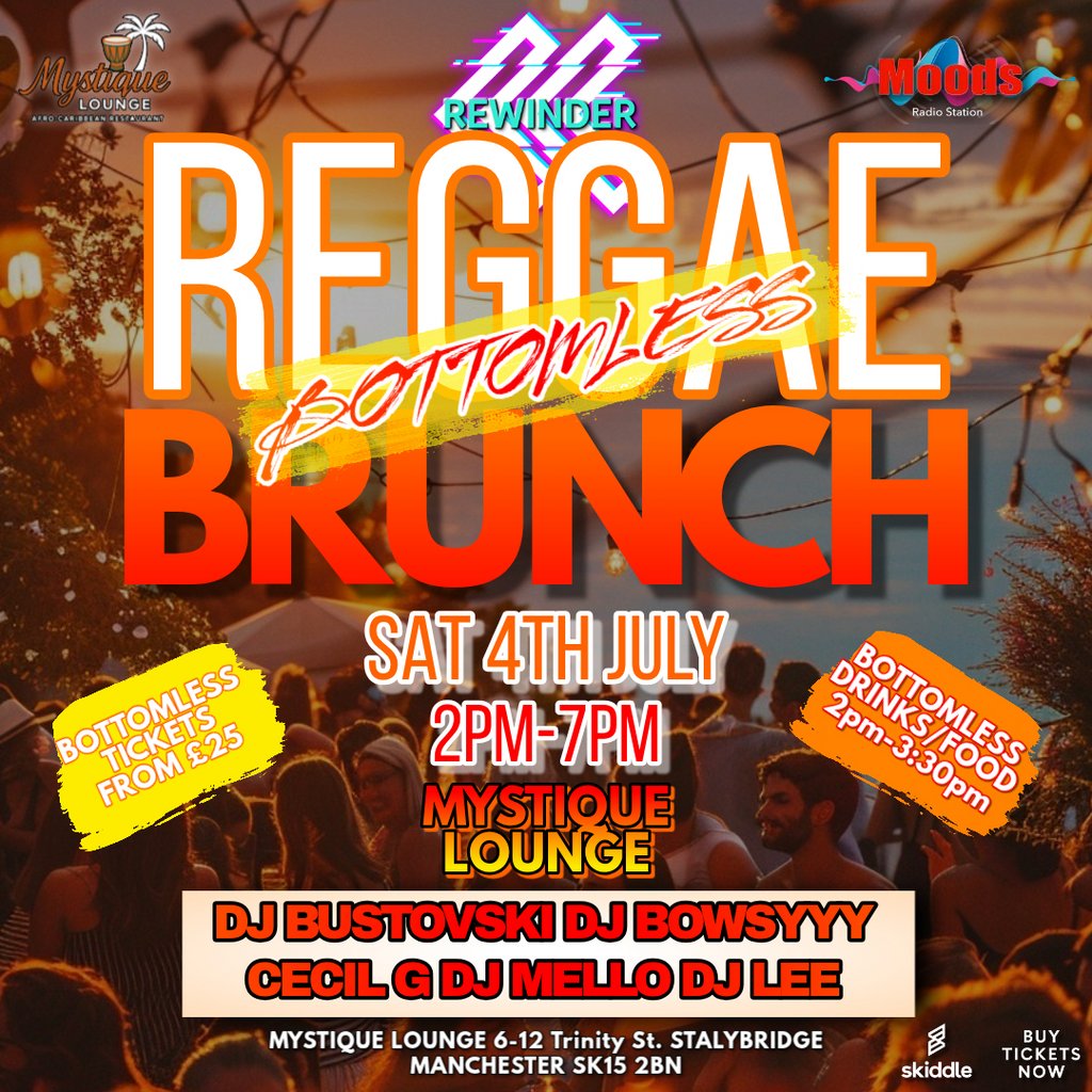 Bottomless Reggae Brunch
