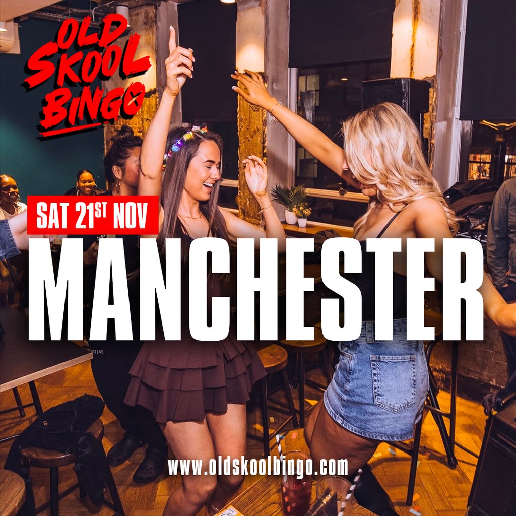 Old Skool Bingo Sat 21st Nov Manchester at Impossible, Manchester