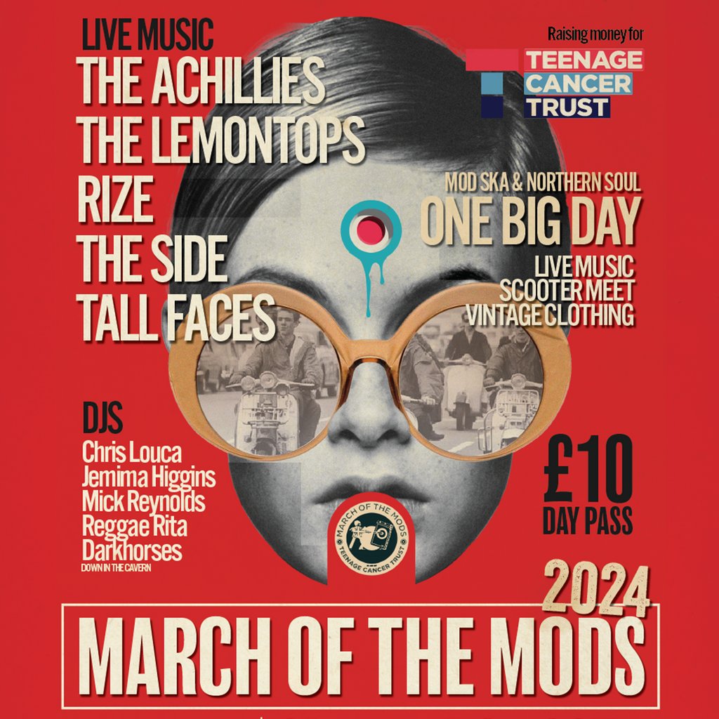 March Of The Mods Tamworth Sports Bar Tamworth Sat 30th March 2024 Lineup