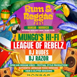 Rum & Reggae Fest | The Hangar, Norwich