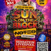 Sun on the Block Day Party Bank Holiday Sunday at Red Door Berry Street Liverpool