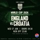 ENGLAND V CROATIA - Football World Cup (Free Entry) Event Title Pic