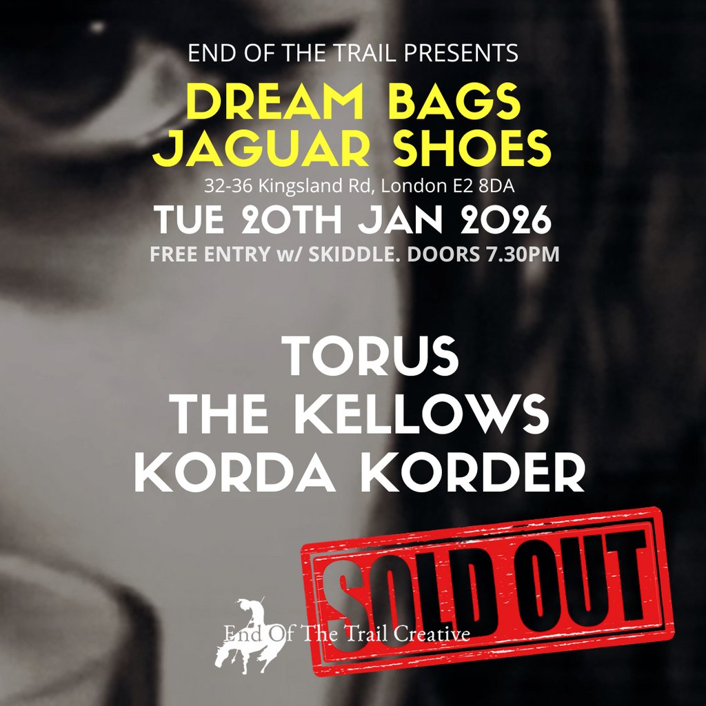 FREE ENTRY WITH TICKET: Torus, The Kellows, Korda Korder