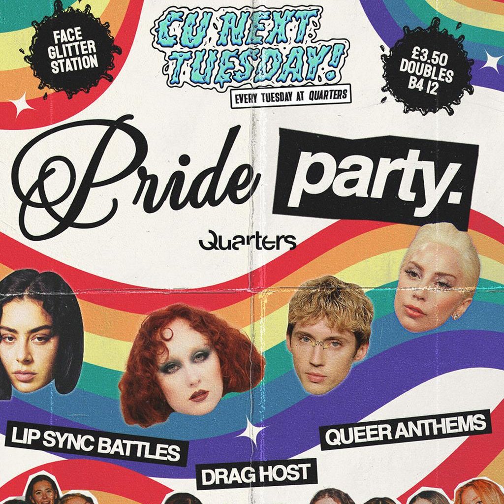 CU Next Tuesday | Pride Party | 28/07/2026
