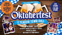 OKTOBERFEST Feat Live Oompah Band & DJ At Yeadon Town Hall at Yeadon Town Hall
