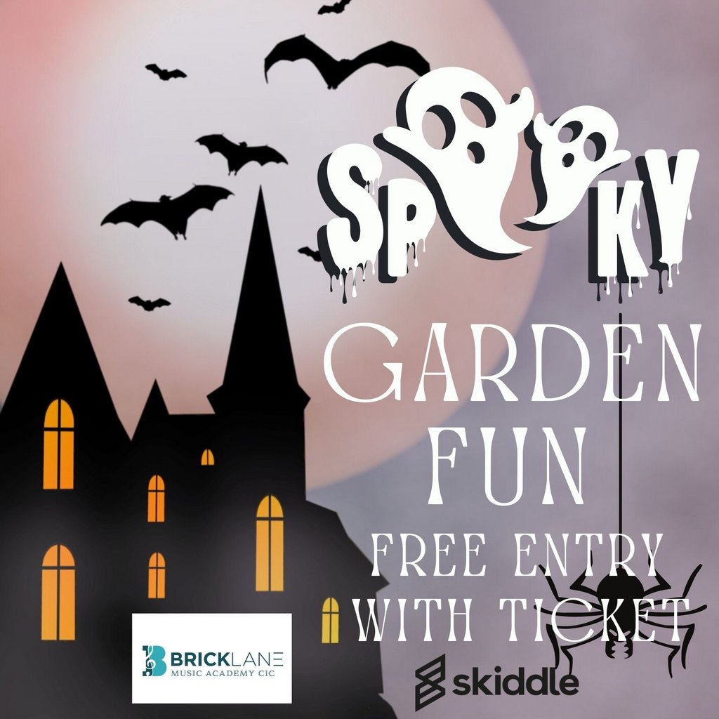 The Brick Lane Spooky Garden! Halloween for the Kids with fun an