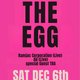 The Egg (live) with Ramjac Corporation (live) & AU (live) Event Title Pic