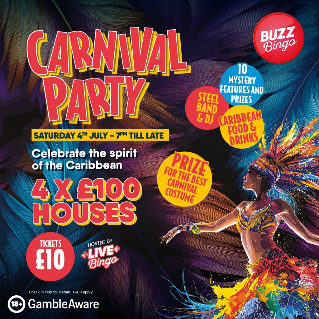 Buzz Maidstone'da Karnaval Gecesi Cumartesi 4 Temmuz