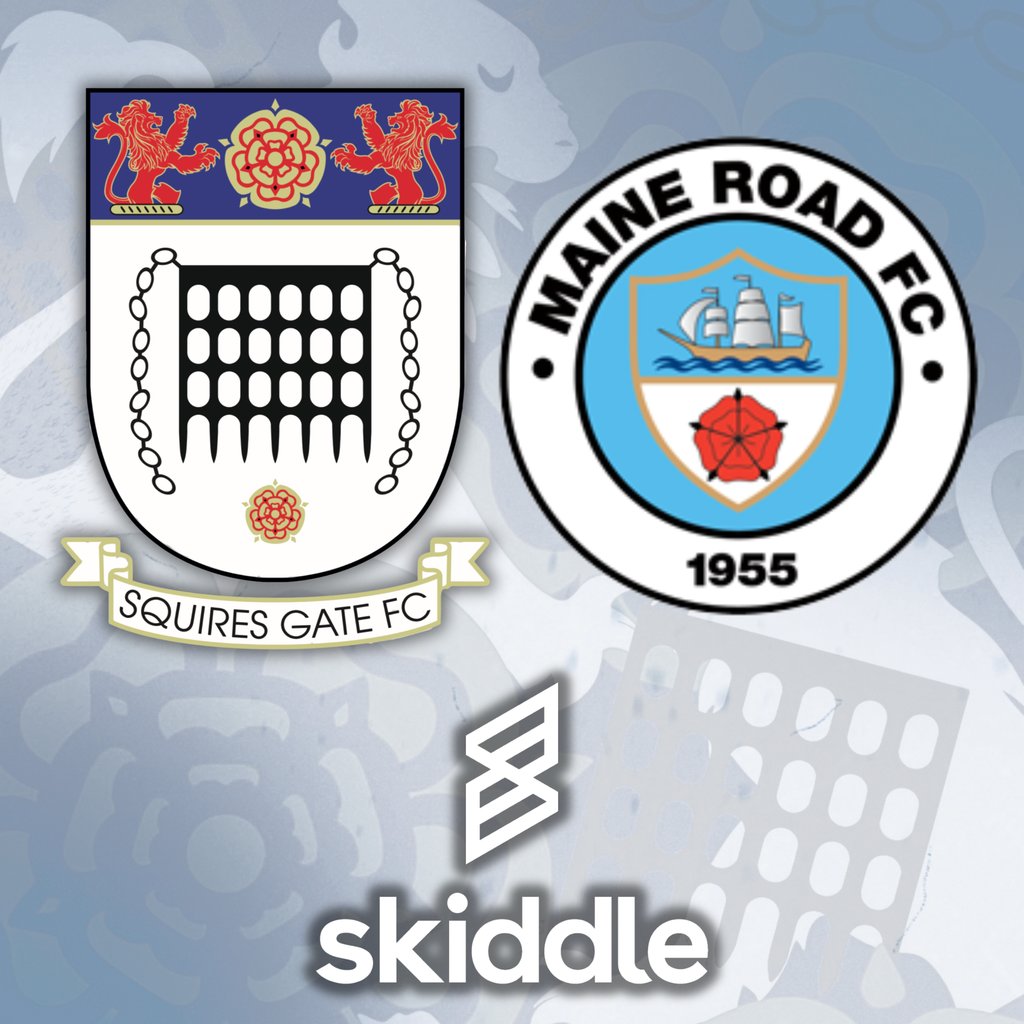 Squires Gate vs Maine Road at Squires Gate Football Club, Blackpool