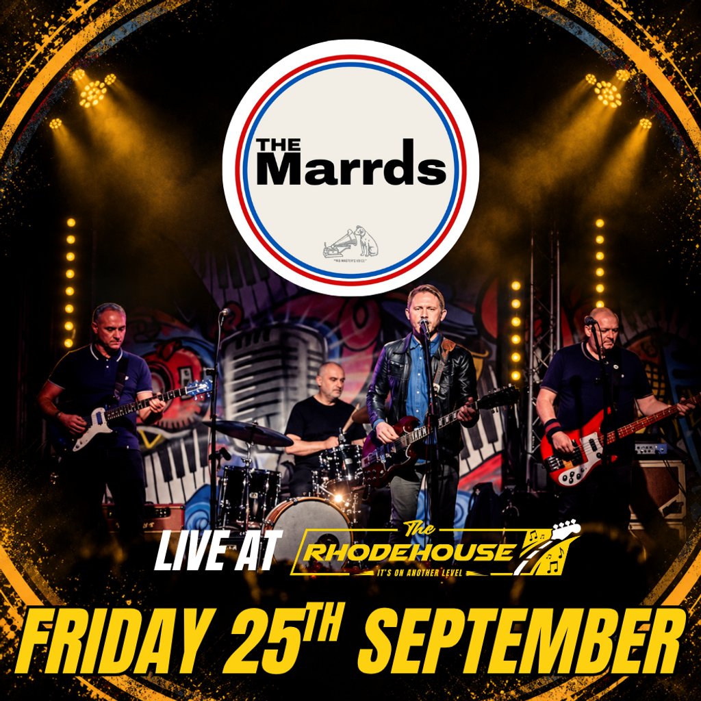 The Marrds - Indie, Rock & Mod Classics - Free Entry at The Rhodehouse, Sutton Coldfield