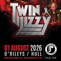 Twin Lizzy tribute to Thin Lizzy & Phil Lynott return to O'Riley at ORILEYS LIVE MUSIC VENUE
