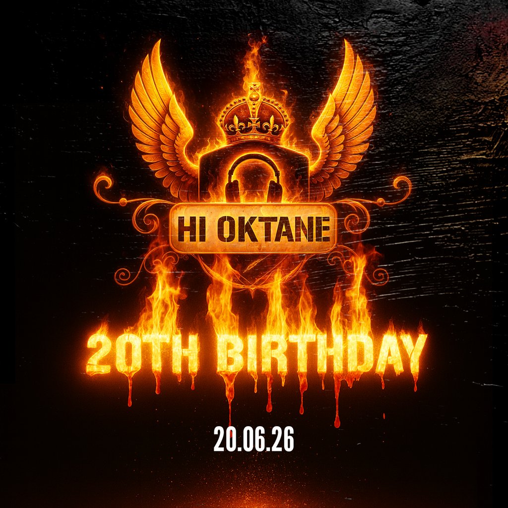 Hi Oktane 20th Birthday