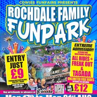 Cowies Funfairs Presents Rochdale Family Fun Park at Cowie's Funfairs Presents Rochdale Family Fun Park