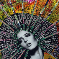 Crash Course Crafts - Celebrity Mixed Media Portraits