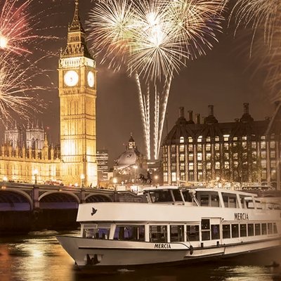 New Years Eve London Fireworks View Thames Boat Party