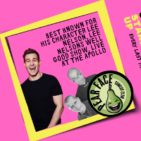 Live Stand up Comedy with Headliner Simon Brodkin AKA Lee Nelson Live Stand up Comedy with Headliner Simon Brodkin AKA Lee Nelson