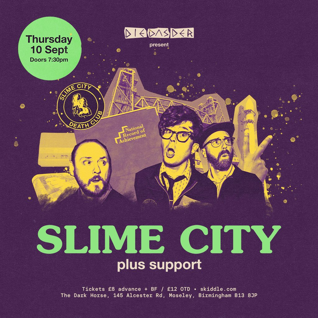 SLIME CITY plus support at The Dark Horse Moseley Image