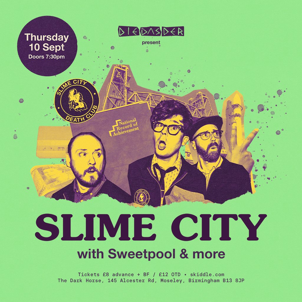 SLIME CITY / SWEETPOOL and more at The Dark Horse Moseley